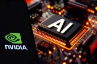 microcrip image with big AI letters and a Nvidia logo