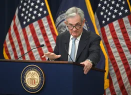 Chairman of the US Federal Reserve Jerome Powell speaks during a news conference following a Federal Open Market Committee (FOMC) meeting on March 22, 2023 in Washington, DC.