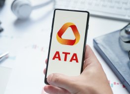 ATA on a phone screen