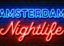 Amsterdam nightlife sign