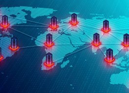 Cloudflare (NET) Graphical depiction of a global Internet content delivery network