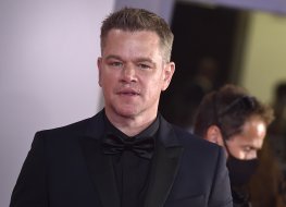 American actor Matt Damon at the 78 Venice International Film Festival 2021