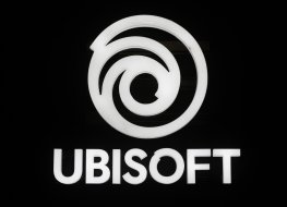 The logo and name of French video game developer, publisher and distributor Ubisoft
