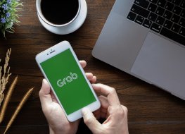 Grab Holdings Grab Holdings mobile phone logo
