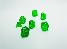 Dungeons and Dragons dice 