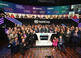 HashiCorp staff celebrate on first day of trading