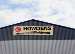 Outside of a Howden's depot