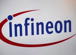 Infineon logo and company name