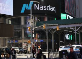 NASDAQ market in New York. Photo: Getty 
