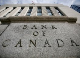 A file photo shows sign outside the Bank of Canada building in Ottawa, Ontario, Canada, May 23, 2017. A file photo shows sign outside the Bank of Canada building in Ottawa, Ontario, Canada, May 23, 2017.