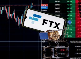 FTX logo and markets