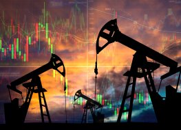 Oil price illustration