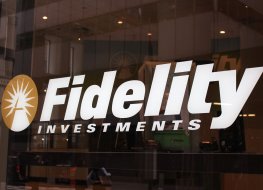 Fidelity Investments is pictured in New York City.