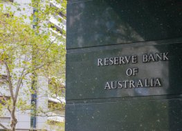 Reserve Bank of Australia (RBA) building in Melbourne.