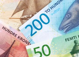 Norwegian krone banknotes