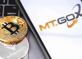 Mt. Gox and bitcoin (BTC) logo