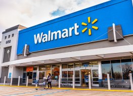 Walmart stock forecast: Record sales but dismal earnings in Q1? People shopping at a Walmart store in south San Francisco bay area