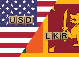 USA and Sri Lanka currency codes on their national flags
