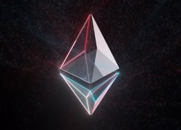 3d rendered illustration of Ethereum Crypto Currency Emblem. High quality 3d illustration