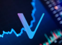 VeChain price prediction: Will it rebound? VeChain VET Cryptocurrency. VeChain coin growth chart on the exchange, chart
