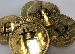 Photo of Bitcoin tokens