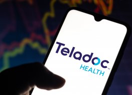 June 3, 2021, 2021, Brazil. In this photo illustration the Teladoc Health logo seen displayed on a smartphone screen