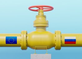 How will the Russia-Ukraine tensions affect the energy market? Valve on the main gas pipeline between the European Union and Russia