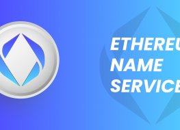 The Ethereum Name Service logo and text