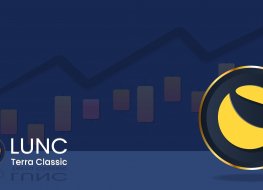 The logo and name of the terra classic (LUNC) token