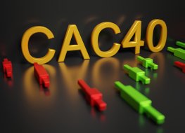 3D rendering of CAC 40