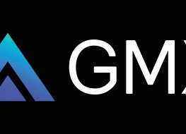 The GMX logo and name on a black background