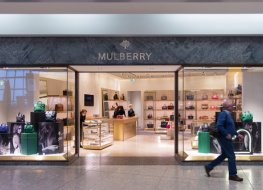 A Mulberry store in London
