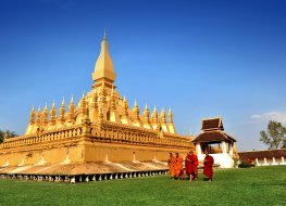 Wat Phra That Luang, Vientiane, Lao PDR
