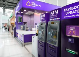 SCB ATMs in Suvarnabhumi Airport, Thailand 