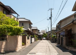 Regular houses in Kyoto