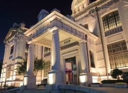 Bank of Korea Bank of Korea at night