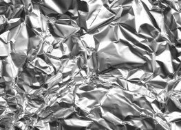 Aluminum foil texture