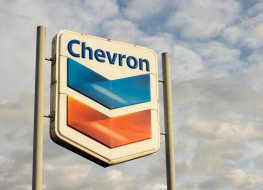 A Chevron sign