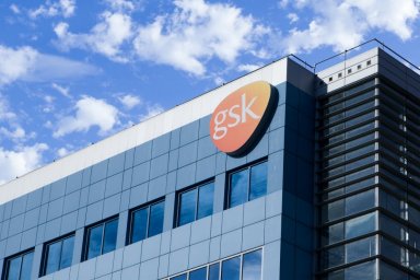 Munich, Bavaria / Germany - May 19, 2018: Headquarters of GlaxoSmithKline GmbH & Co. KG in Munich, Germany - GSK is a British pharmaceutical company