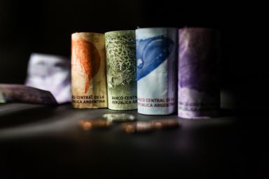 Argentine Peso Banknotes