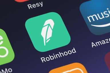 Screenshot of Robinhood Markets, Inc.'s mobile app Robinhood - Investing, No Fees.