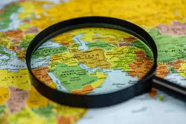 Middle East map
