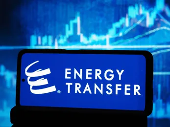 Energy Transfer logo displayed on a smartphone screen