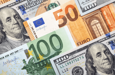 Dollar to Euros image