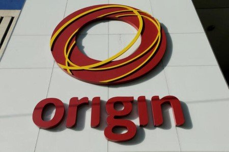 A file photo of the logo of Australian energy company Origin pictured in Melbourne, Australia, July 3, 2016