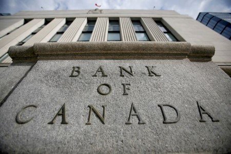 A file photo shows sign outside the Bank of Canada building in Ottawa, Ontario, Canada, May 23, 2017. 