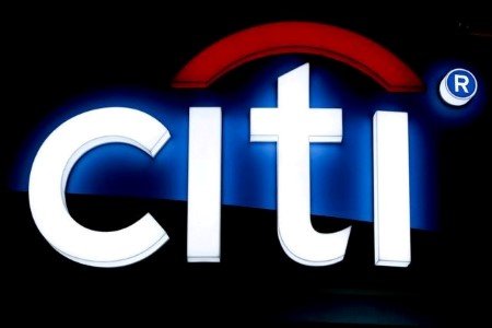A file photo shows the logo of Citi bank pictured at an exhibition hall in Bangkok, Thailand, May 12, 2016. 