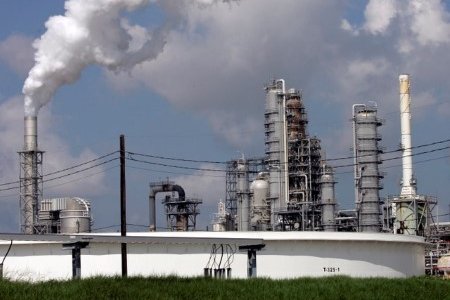 A file photo shows the Valero St. Charles oil refinery in Norco, Louisiana, August 15, 2008.
