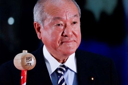 A file photo of Japan's Finance Minister Shunichi Suzuki in Tokyo, Japan, January 4, 2022. A file photo of Japan's Finance Minister Shunichi Suzuki in Tokyo, Japan, January 4, 2022.