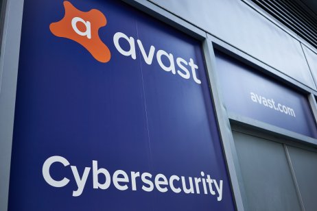 A sign outside an Avast office in the US
